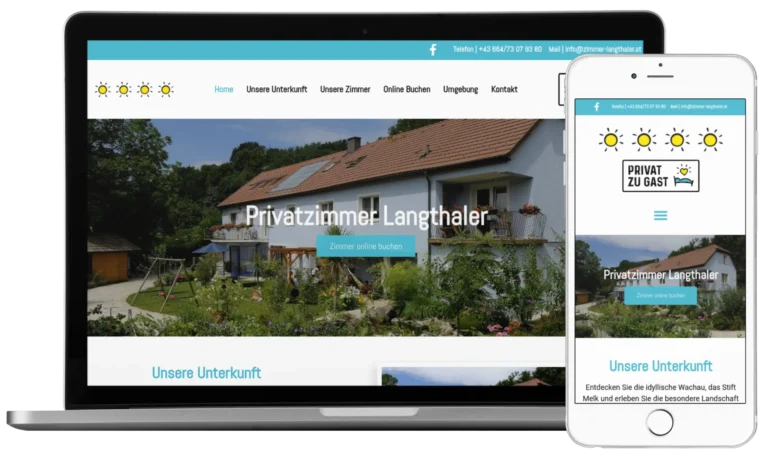 Mockup Zimmer Langthaler